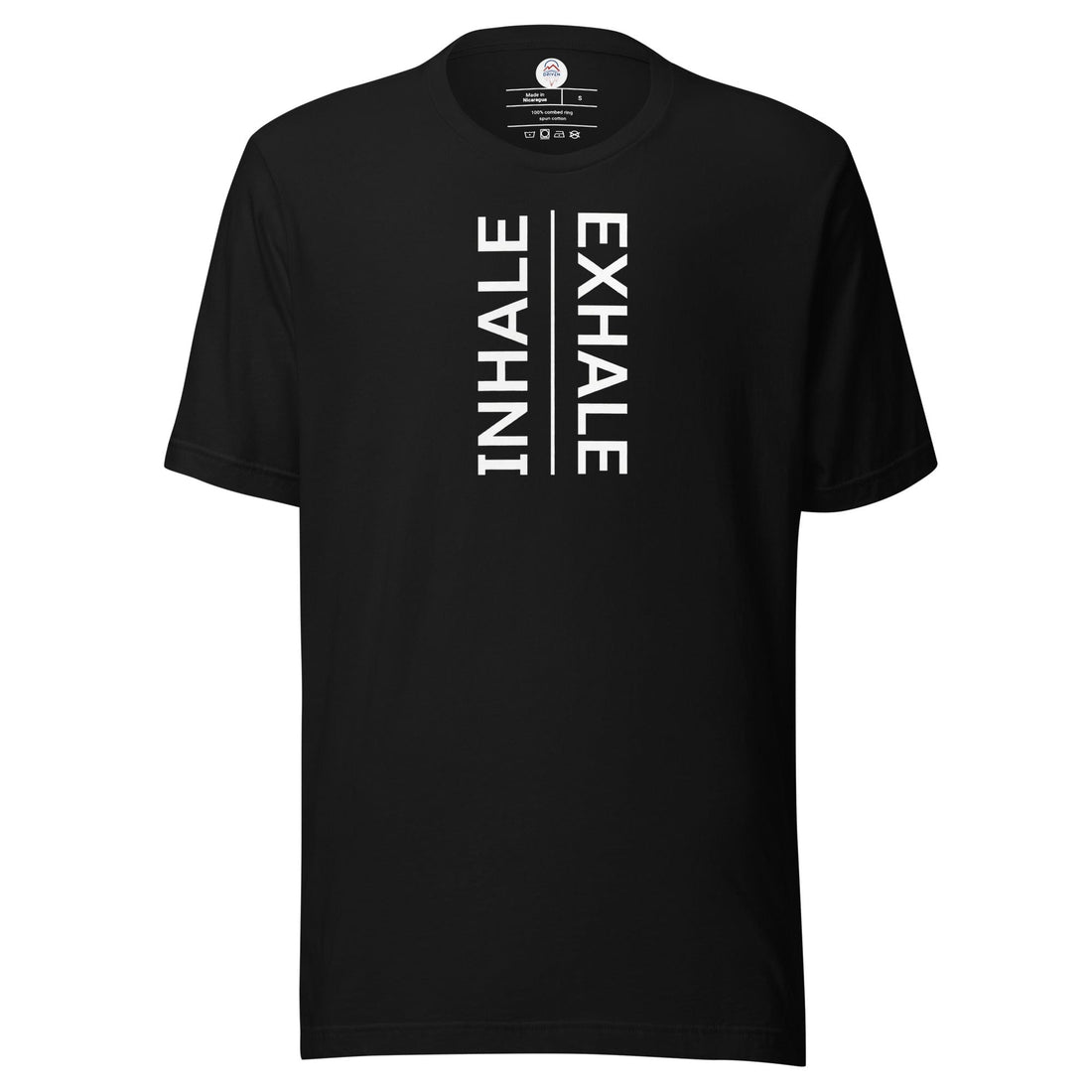 My Driven Threads Mindfulness T Shirt Black / XS Inhale Exhale