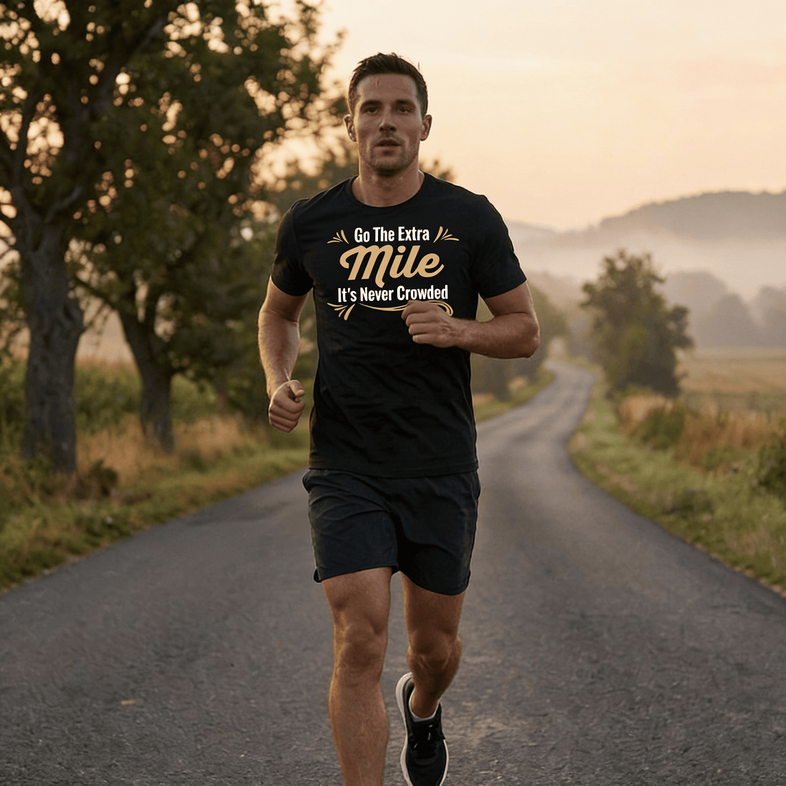 My Driven Threads T-SHIRT The Extra Mile Tee