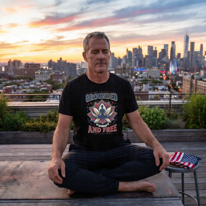 Grounded and Free Tee
