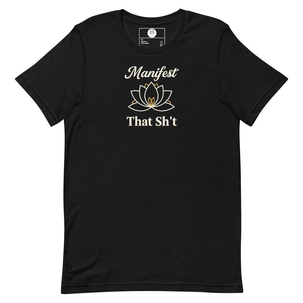 My Driven Threads Mindfulness T Shirt Black / XS The Manifestor Tee