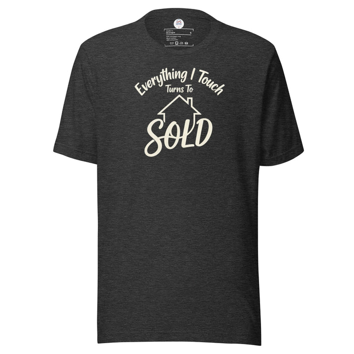My Driven Threads Sales Motivation T Shirt Dark Grey Heather / XS Get it Sold!