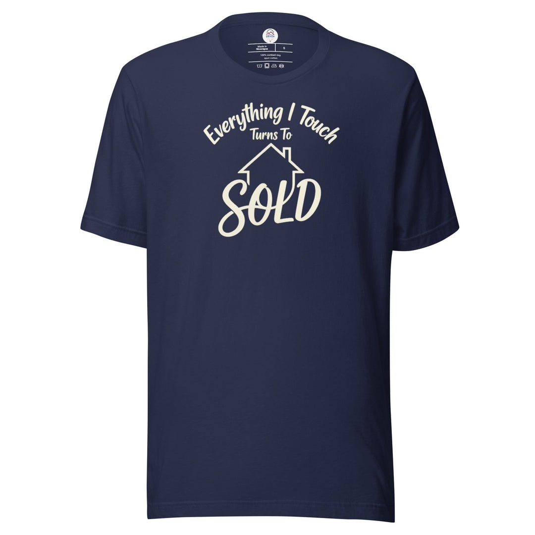 My Driven Threads Sales Motivation T Shirt Navy / XS Get it Sold!
