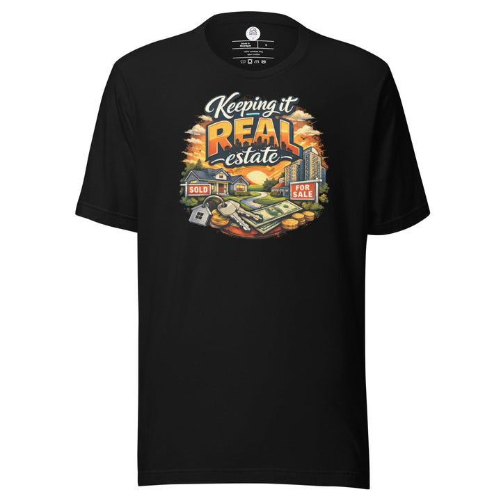 My Driven Threads Sales Motivation T Shirt XS Keeping it REAL