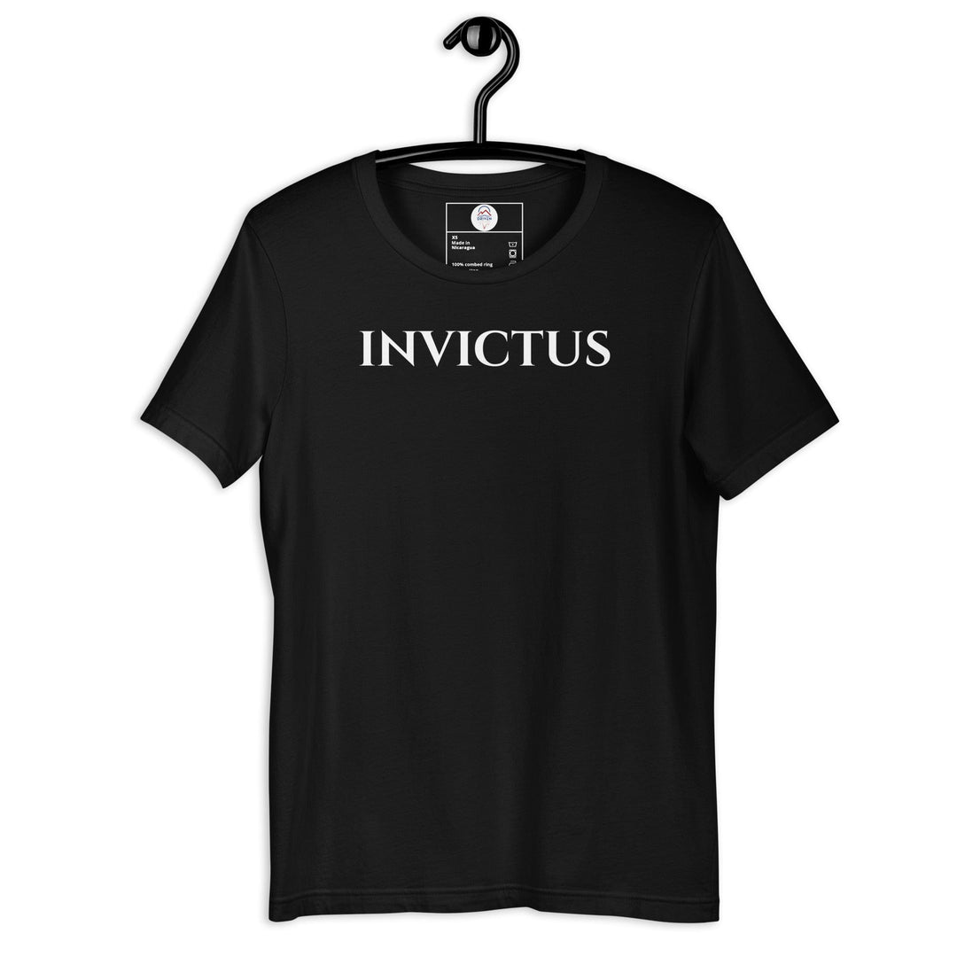My Driven Threads Motivational T Shirt XS Master of My Fate - Invictus