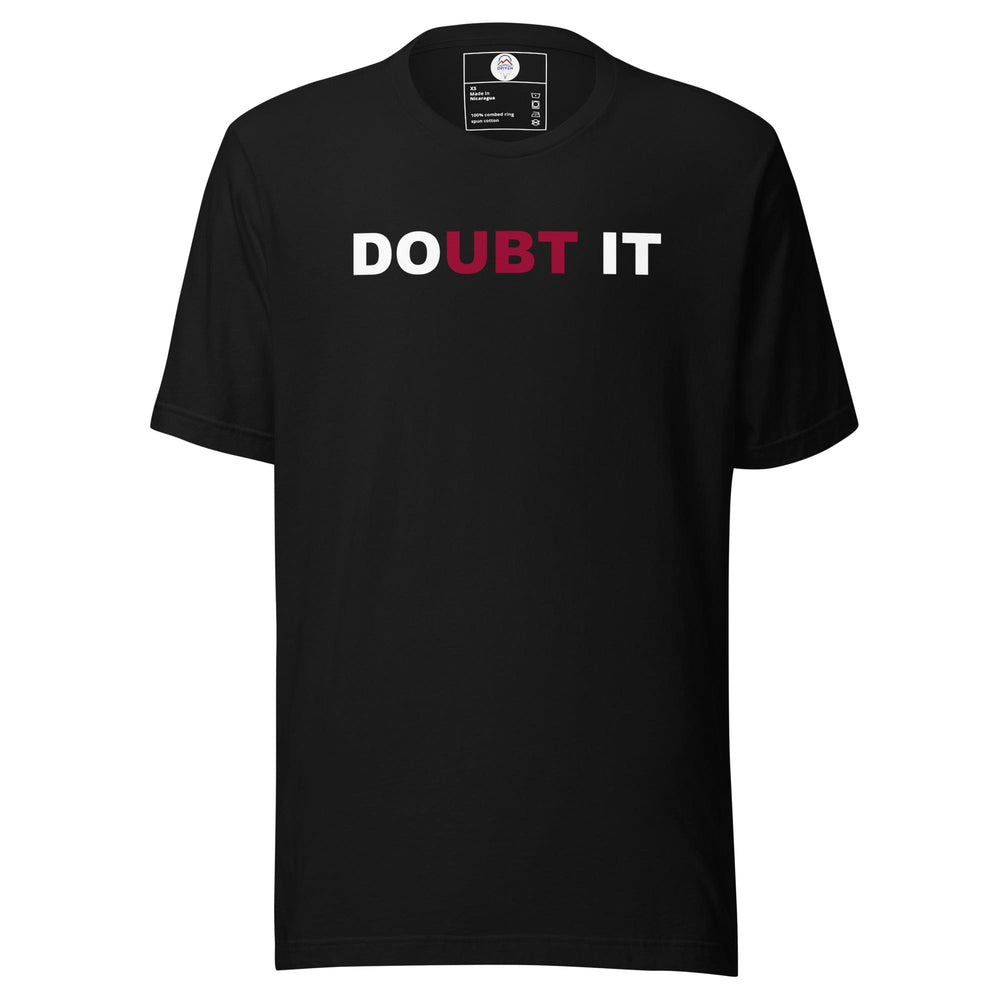 My Driven Threads Motivational T Shirt XS Doubt It Tee