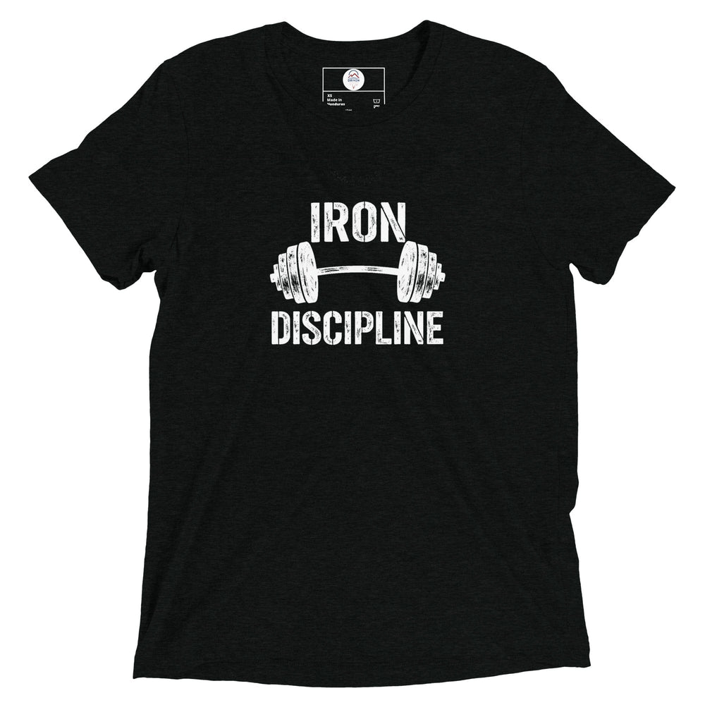 My Driven Threads Fitness T Shirt XS Iron Discipline
